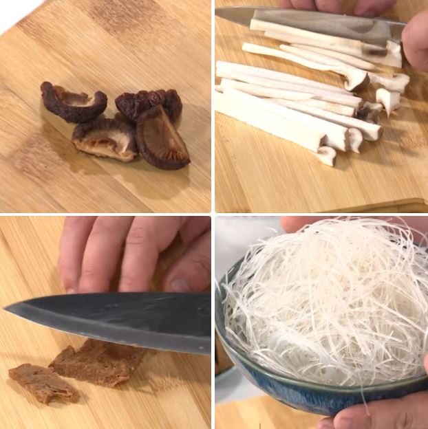 Cách làm miến xào chay