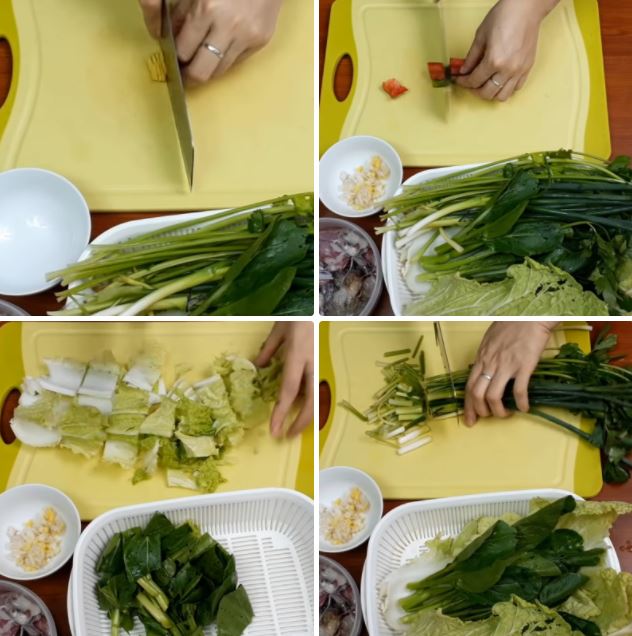 Cách làm miến xào hải sản