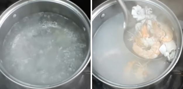 Cách làm miến xào hải sản