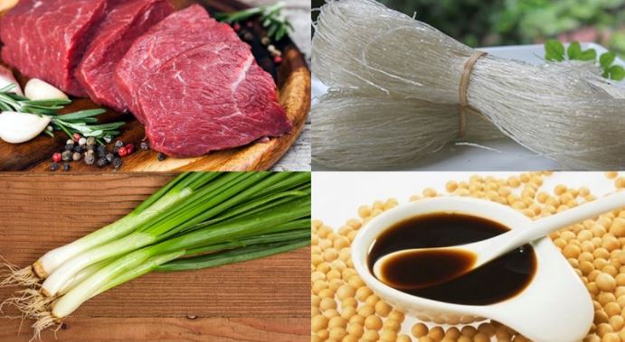 Cách làm miến xào thịt bò