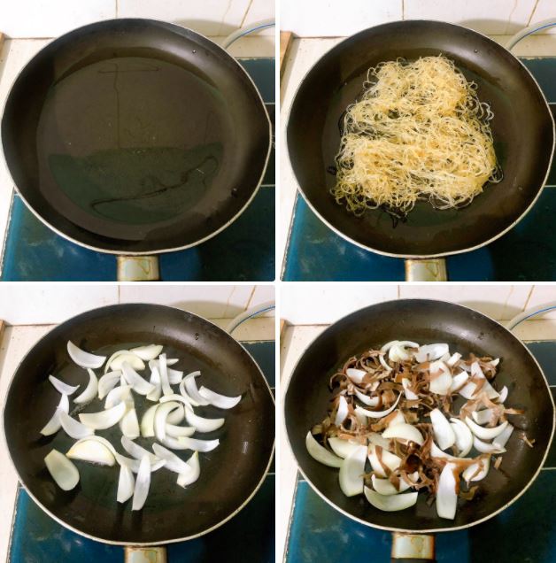 Cách làm miến xào thập cẩm