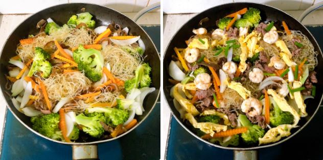 Cách làm miến xào thập cẩm