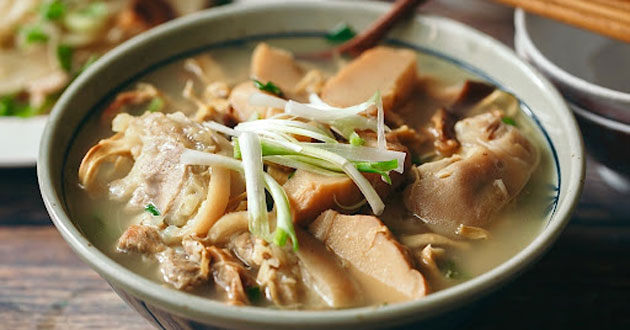 Cách nấu canh măng khô