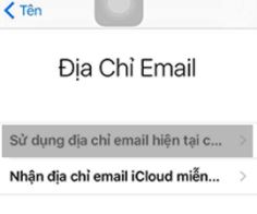 Cách tạo tài khoản ID Apple mới