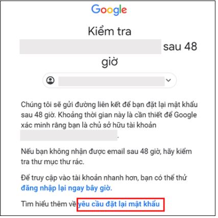 Cách lấy lại mật khẩu Gmail không cần số điện thoại