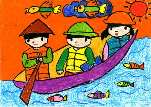 Vẽ tranh đề tài an toàn giao thông Vẽ tranh đề tài an toàn giao thông