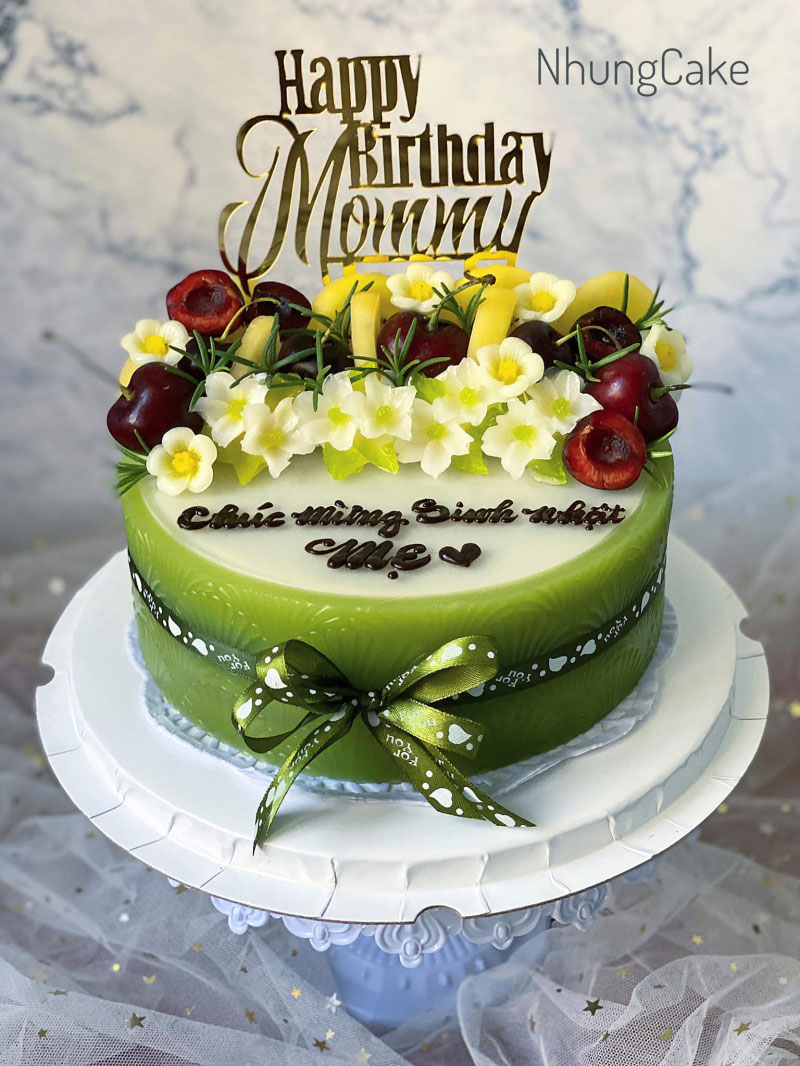 Mẫu bánh kem rau câu Mẫu bánh kem rau câu