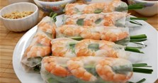 Cách làm gỏi cuốn tôm thịt ngon, đẹp, không bị dính