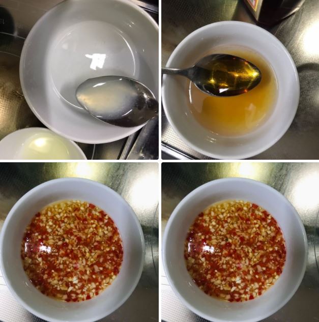 Cách làm nước chấm gỏi cuốn tôm thịt