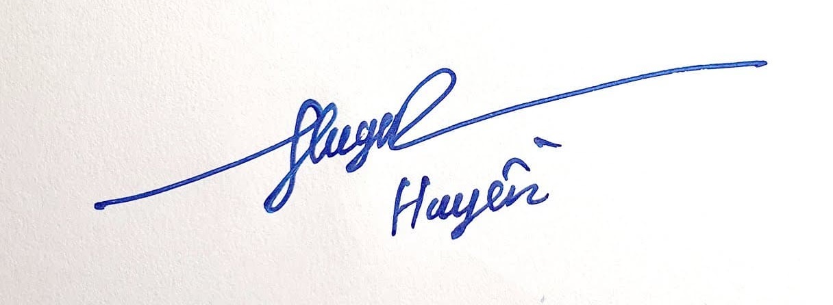 Các mẫu chữ ký theo tên đẹp, đơn giản, hợp phong thủy