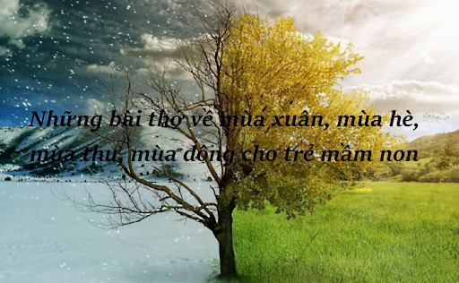 Thơ về nắng các mùa