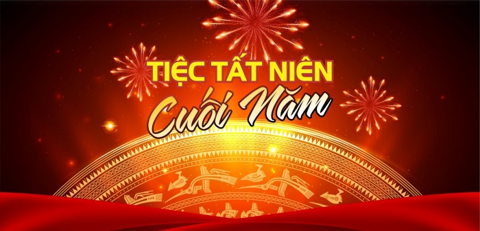 Mẫu background tiệc tất niên 2022 đẹp nhất