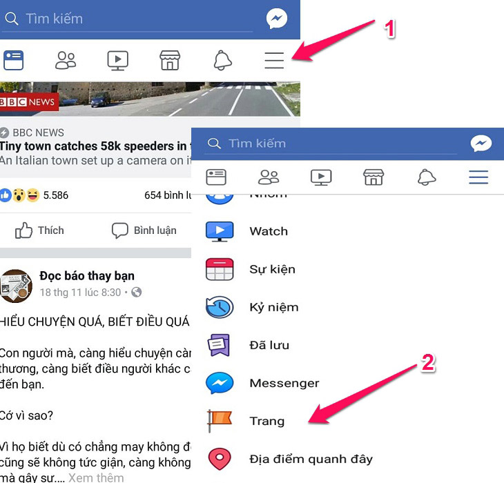 Đăng nhập vào tài khoản Facebook Đăng nhập vào tài khoản Facebook