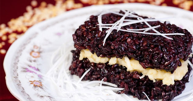 Cách nấu xôi nếp cẩm