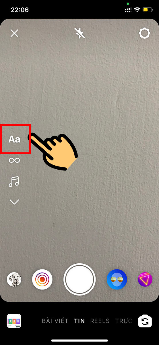 Truy cập ứng dụng Instagram