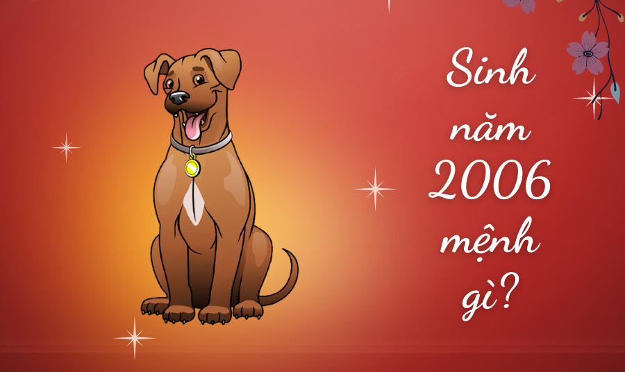 Sinh năm 2006 mệnh gì?