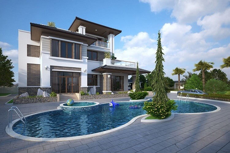 Mẫu biệt thự đẹp nhất thế giới