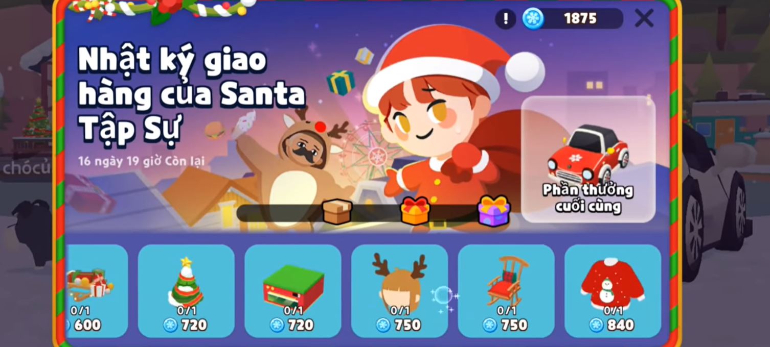 Cách câu hộp sự kiện mùa đông trong Play Together