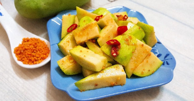 Cách làm xoài lắc Thái