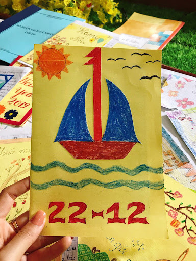 Mẫu thiệp tặng chú bộ đội 2