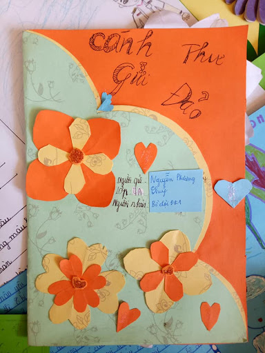 Mẫu thiệp tặng chú bộ đội 5