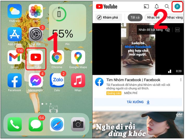 Cách xóa tài khoản Google trên iPhone