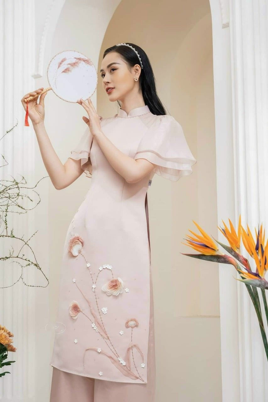 Mẫu áo dài ngày Tết đẹp