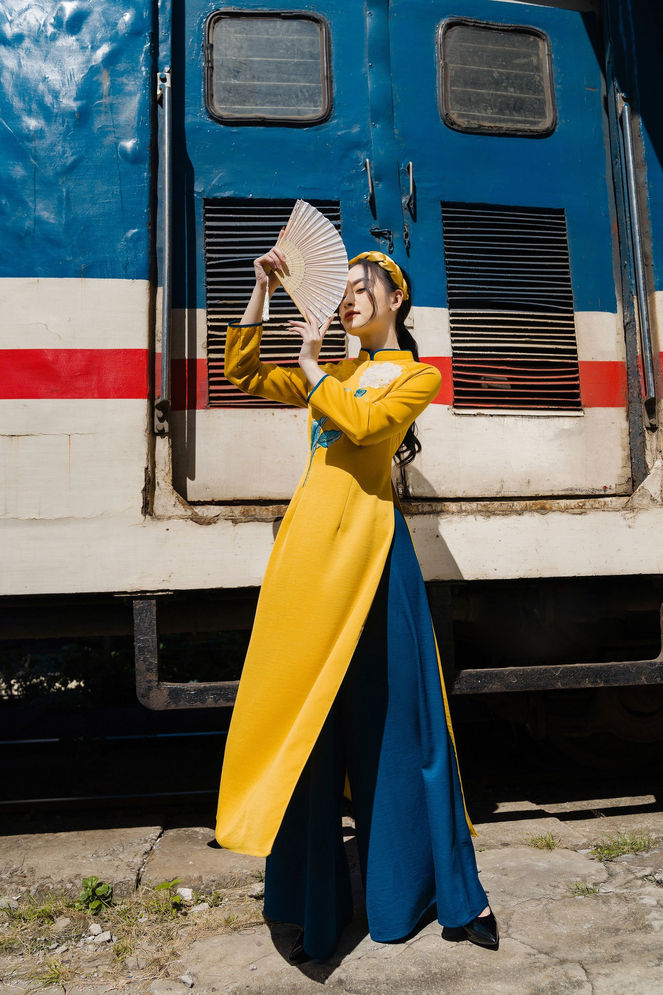 Mẫu áo dài ngày Tết đẹp