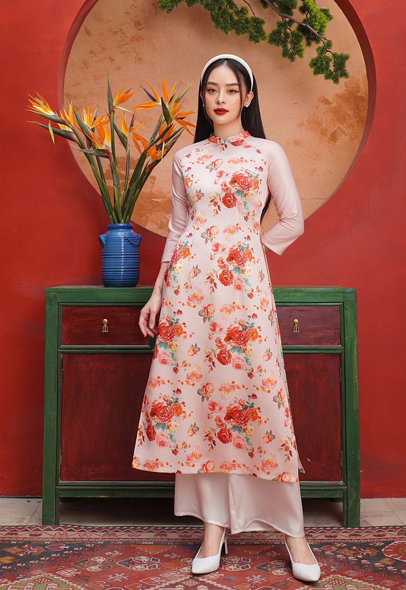 Mẫu áo dài ngày Tết đẹp