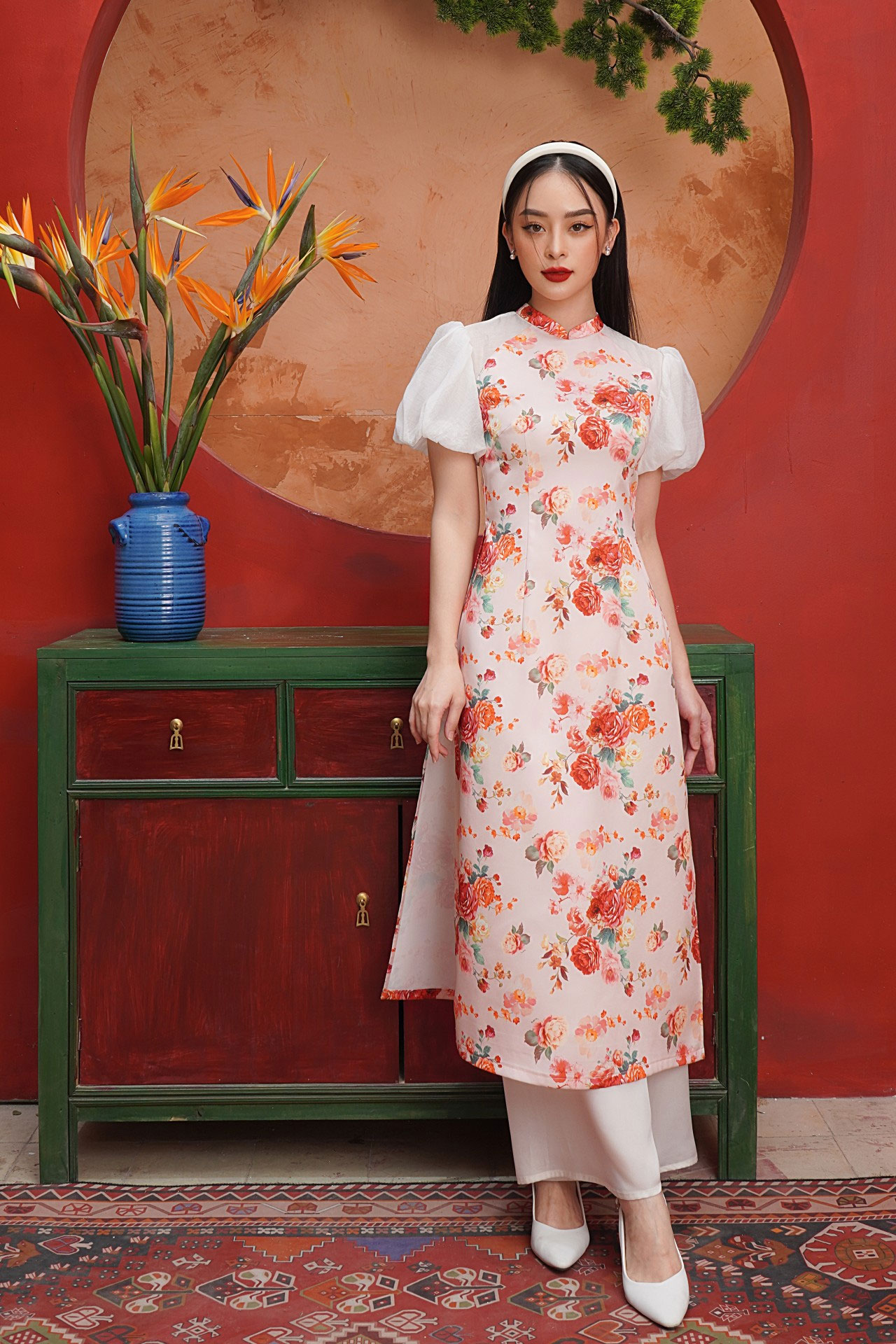 Mẫu áo dài ngày Tết đẹp