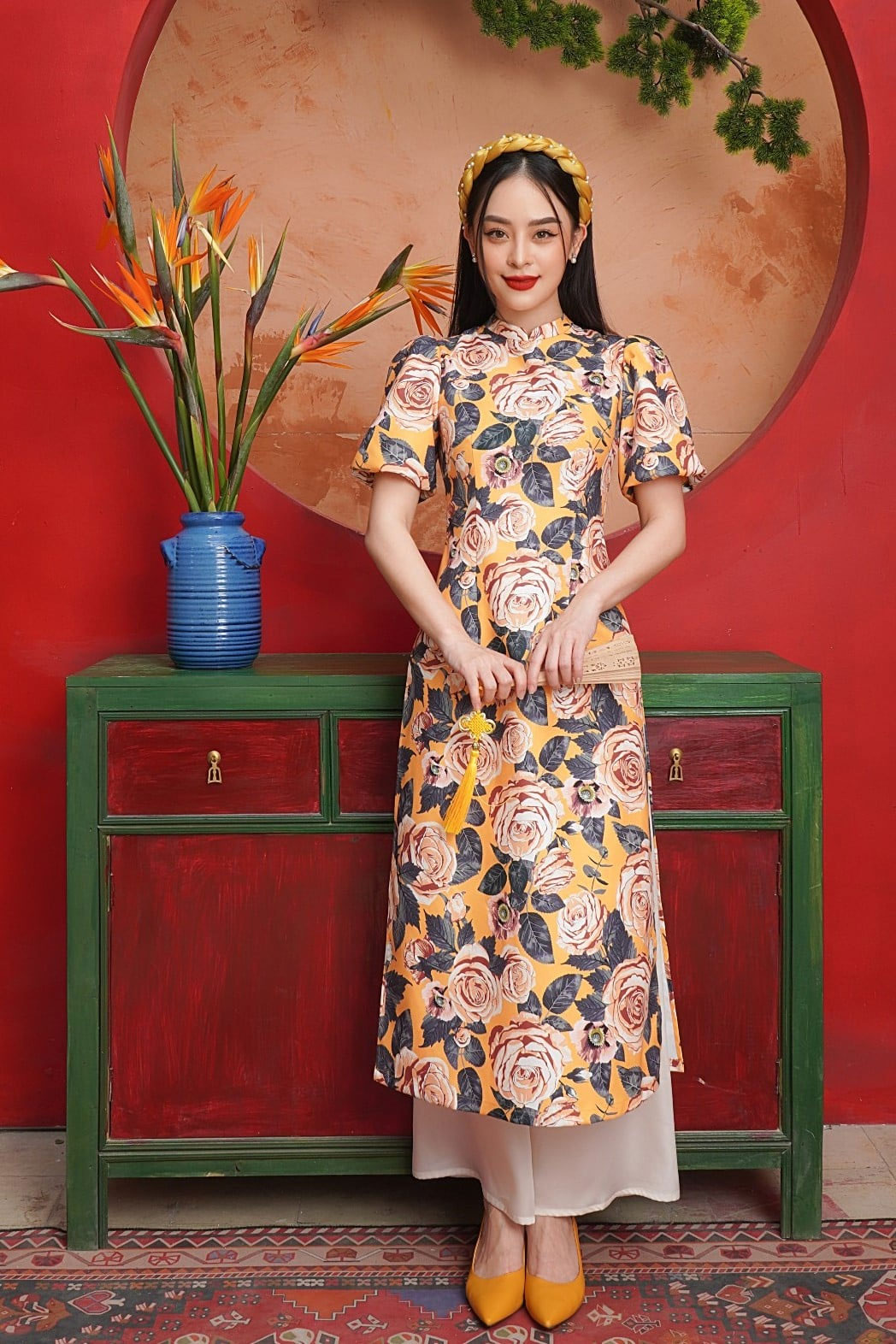 Mẫu áo dài ngày Tết đẹp