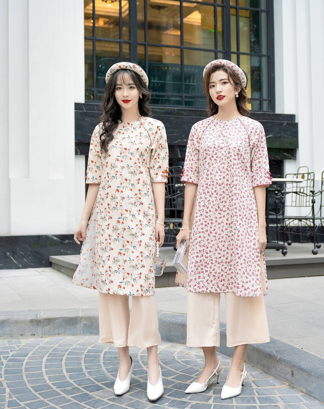 Mẫu áo dài ngày Tết đẹp