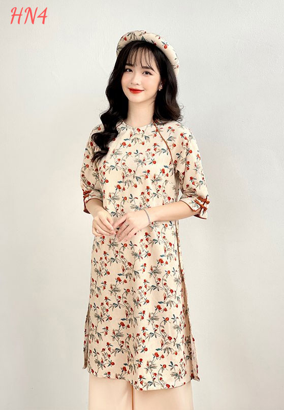 Mẫu áo dài ngày Tết đẹp