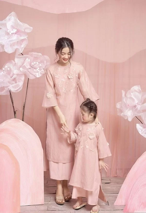 Mẫu áo dài ngày Tết đẹp