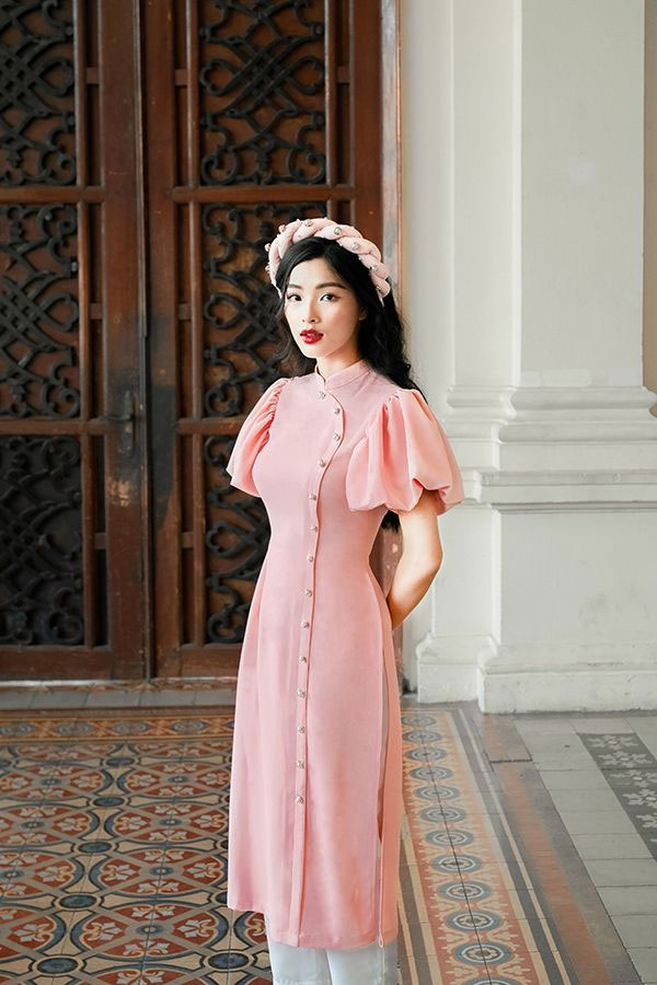 Mẫu áo dài ngày Tết đẹp