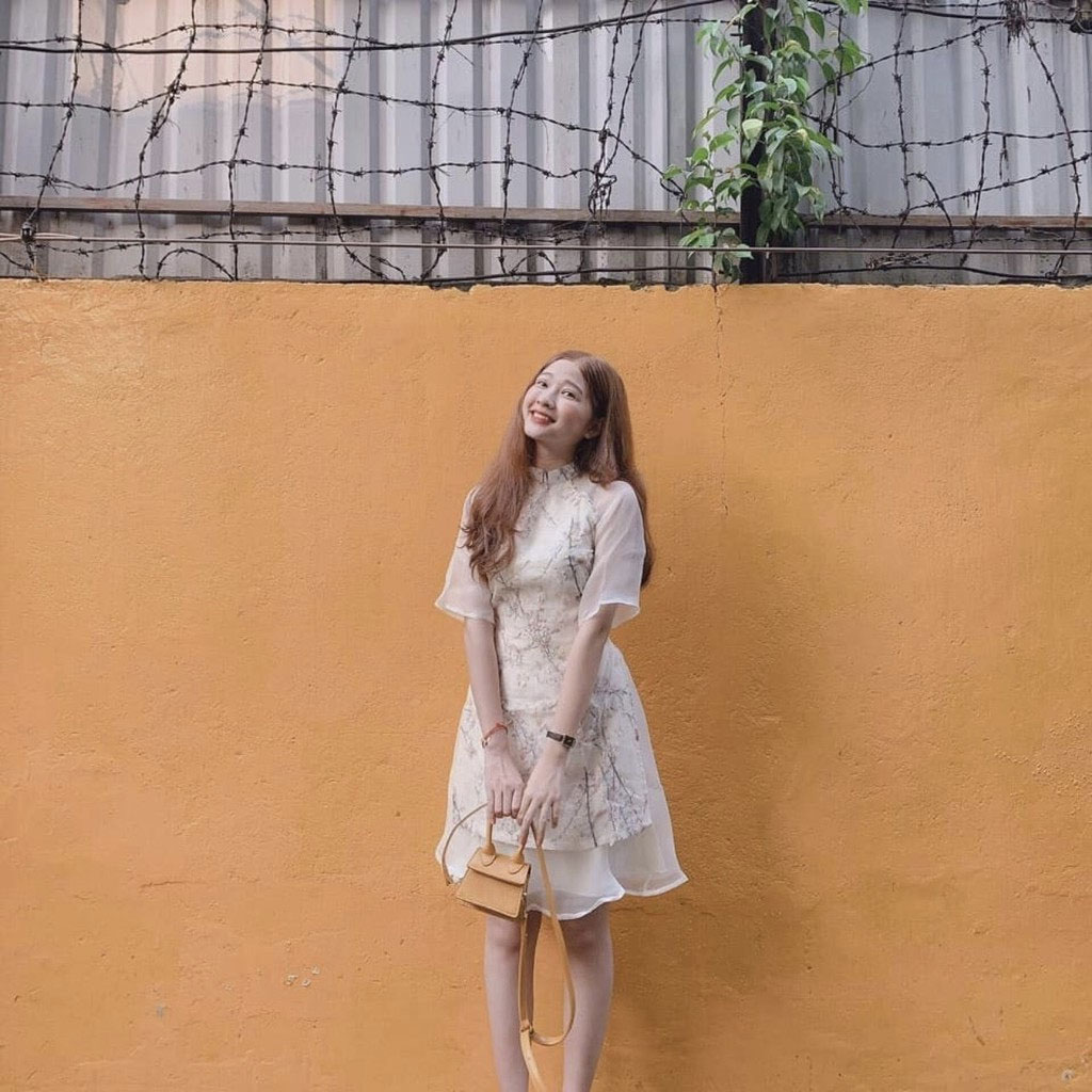 Mẫu áo dài ngày Tết đẹp