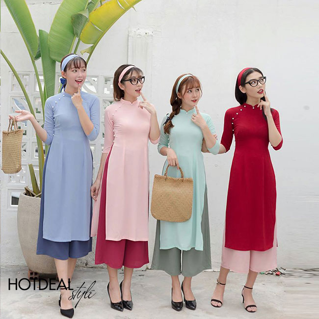 Mẫu áo dài ngày Tết đẹp