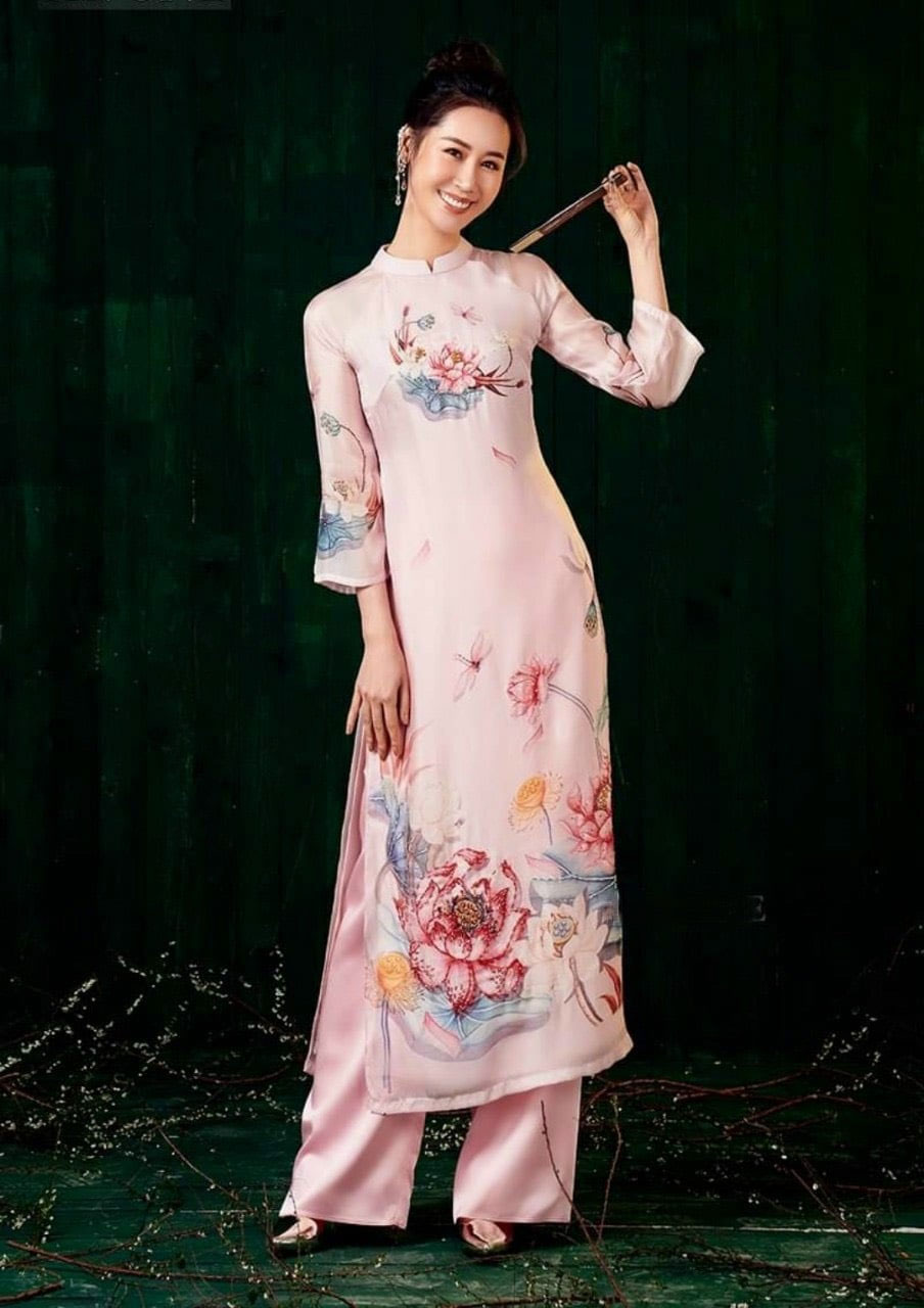 Mẫu áo dài ngày Tết đẹp