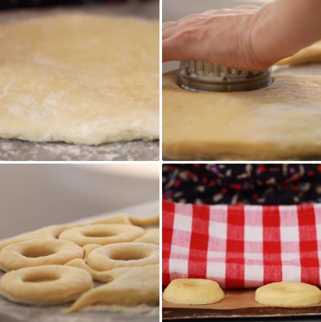 Cách làm bánh donut phủ đường