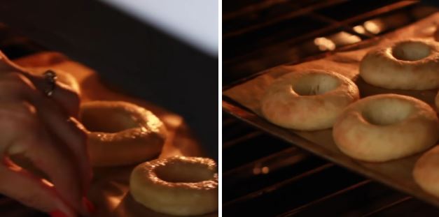 Cách làm bánh donut phủ đường