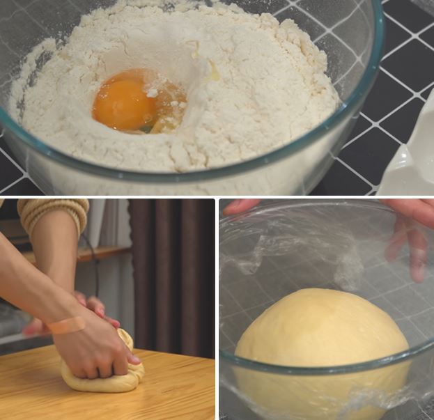 Cách làm bánh donut nhân kem trứng