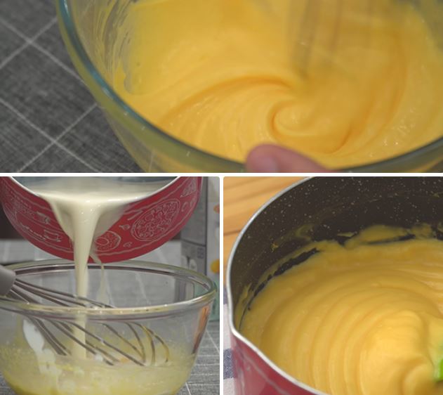 Cách làm bánh donut nhân kem trứng