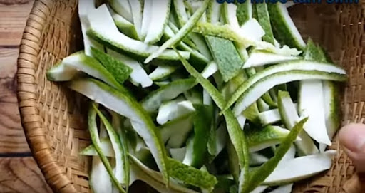 Hướng dẫn làm mứt vỏ bưởi