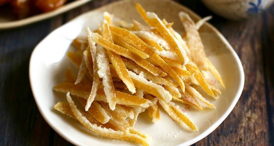 Cách làm mứt vỏ bưởi chuẩn