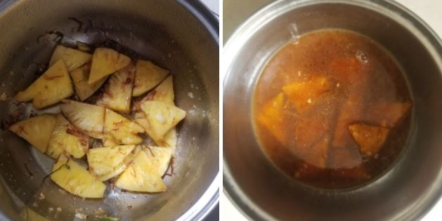 Cá ngừ kho thơm nước dừa