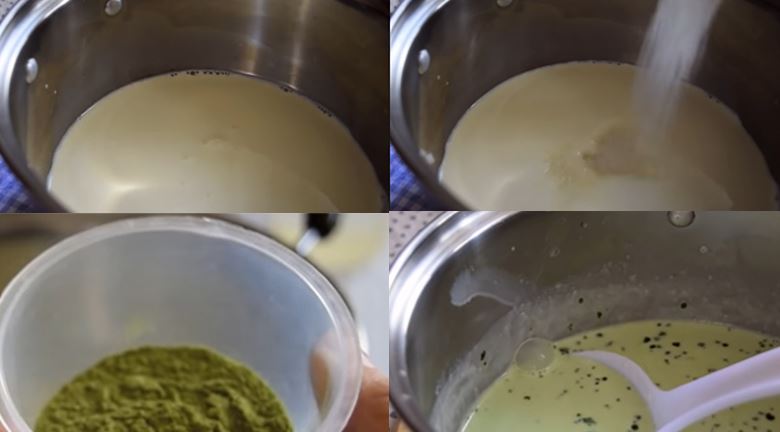 Cách làm panna cotta trà xanh