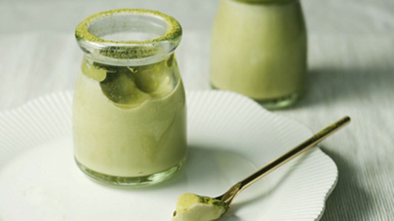 Cách làm panna cotta trà xanh