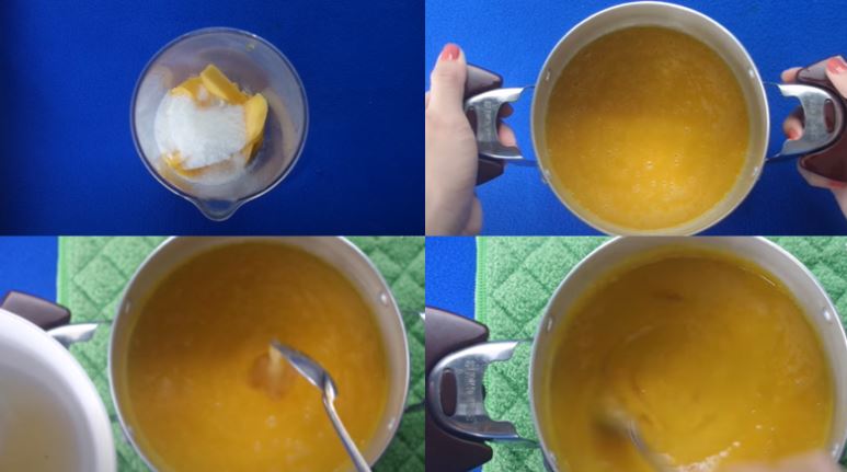 Cách làm panna cotta xoài