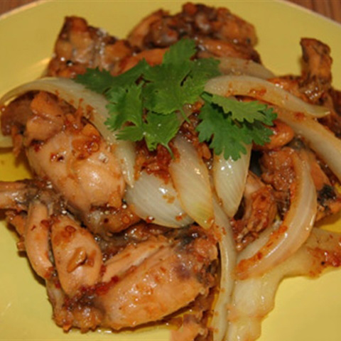 Cách làm ếch xào sa tế