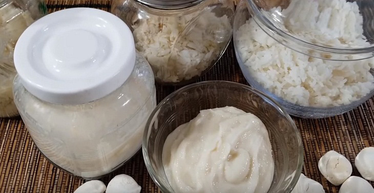 Cách làm mẻ từ cơm nguội Cách làm mẻ từ cơm nguội